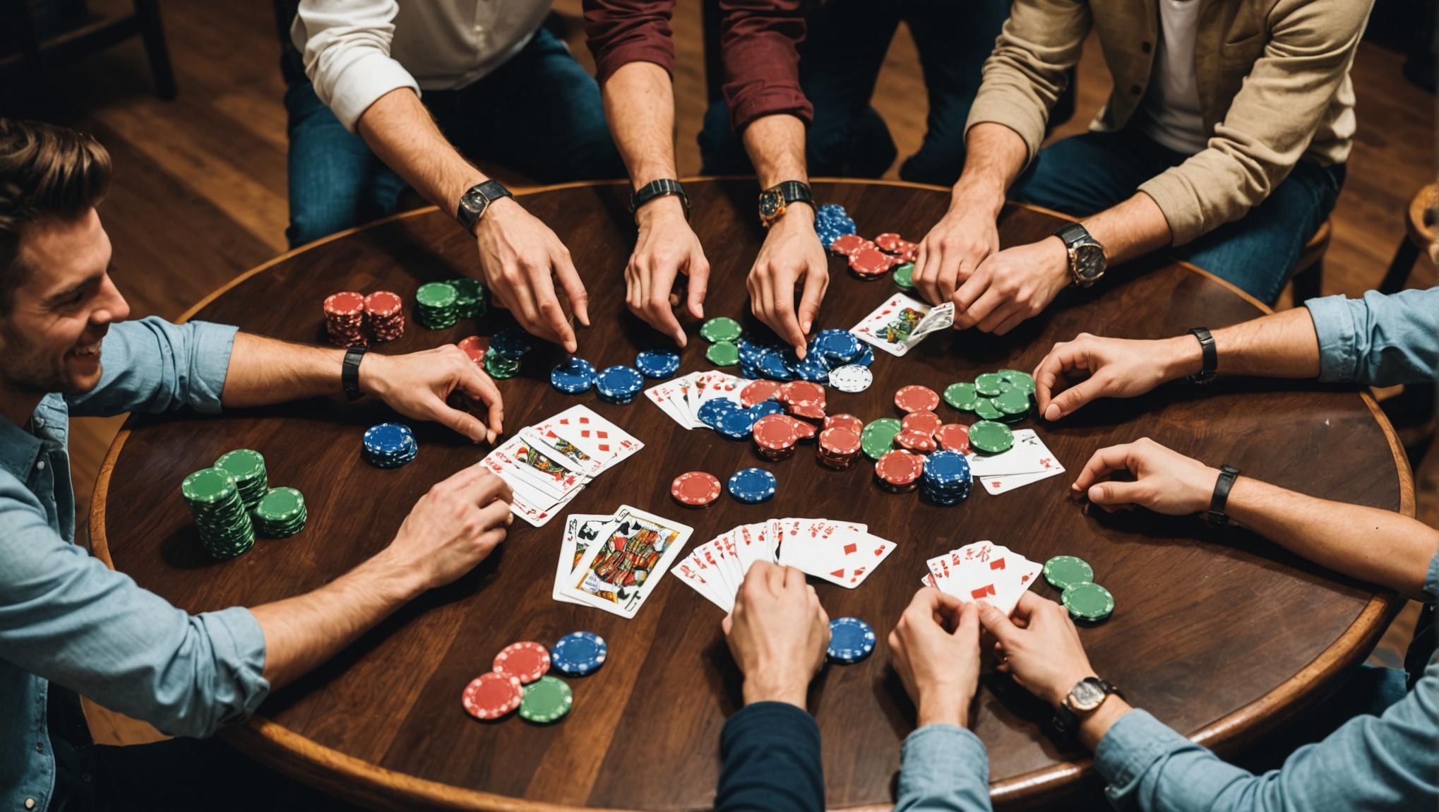 Trò chơi thoát y: Biến thể của Poker